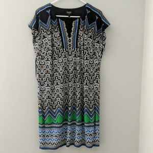 Laundry by Shelli Segal geometric dress